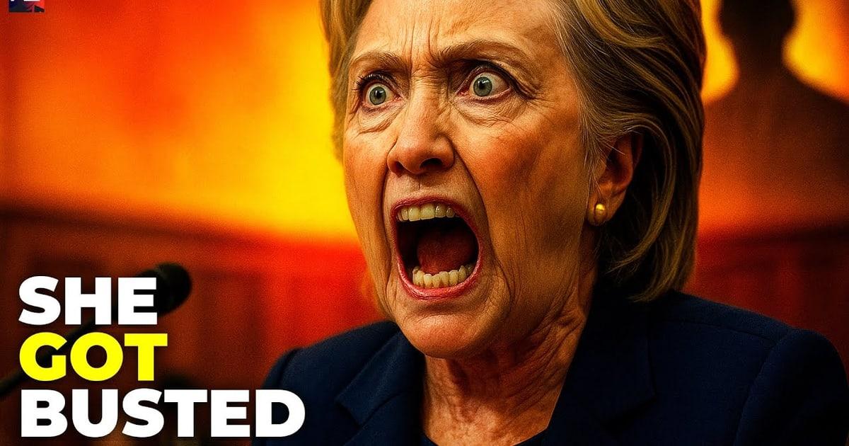 MELTDOWN: Hillary Clinton SCREAMS, Storms Out of Epstein Deposition After Republicans Confront Her With Damning Evidence