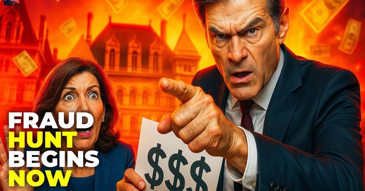BOMBSHELL: Dr. Oz Exposes $124 BILLION Medicaid Scandal — Hochul's New York Under Federal Investigation