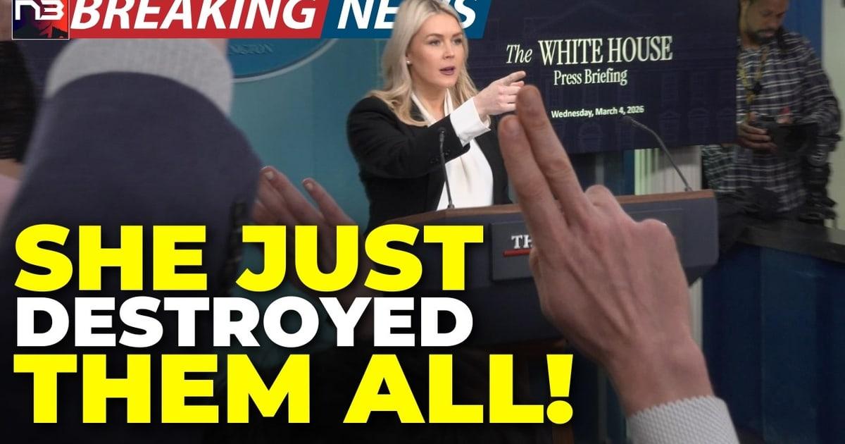 BOOM: Karoline Leavitt STUNS Briefing Room with MASSIVE Announcements — Puts Fake News on NOTICE