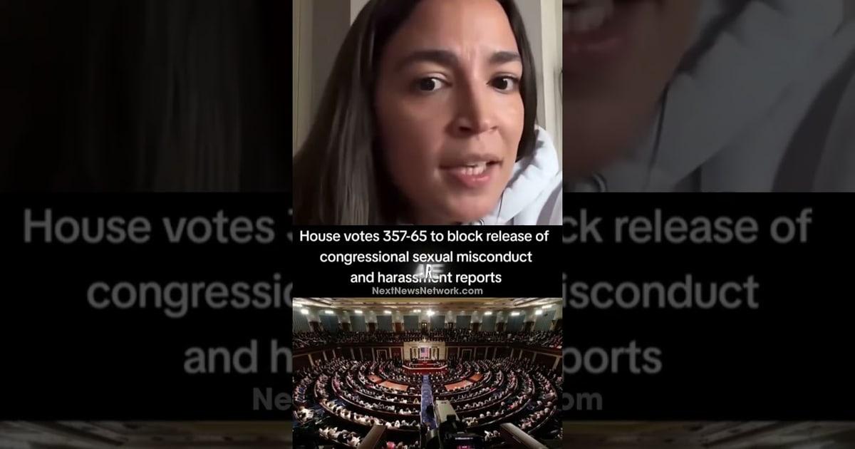 EXPOSED: AOC Voted to PROTECT Epstein Clients, Then Has the AUDACITY to Lecture Voters About 'Justice'