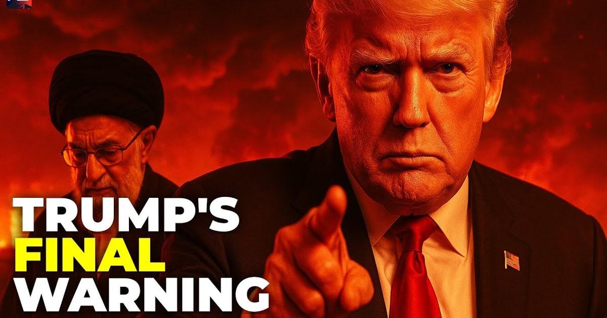BREAKING: Trump Delivers DEVASTATING Ultimatum to Iran – 'Unconditional Surrender or Nobody Left to Cry Uncle'