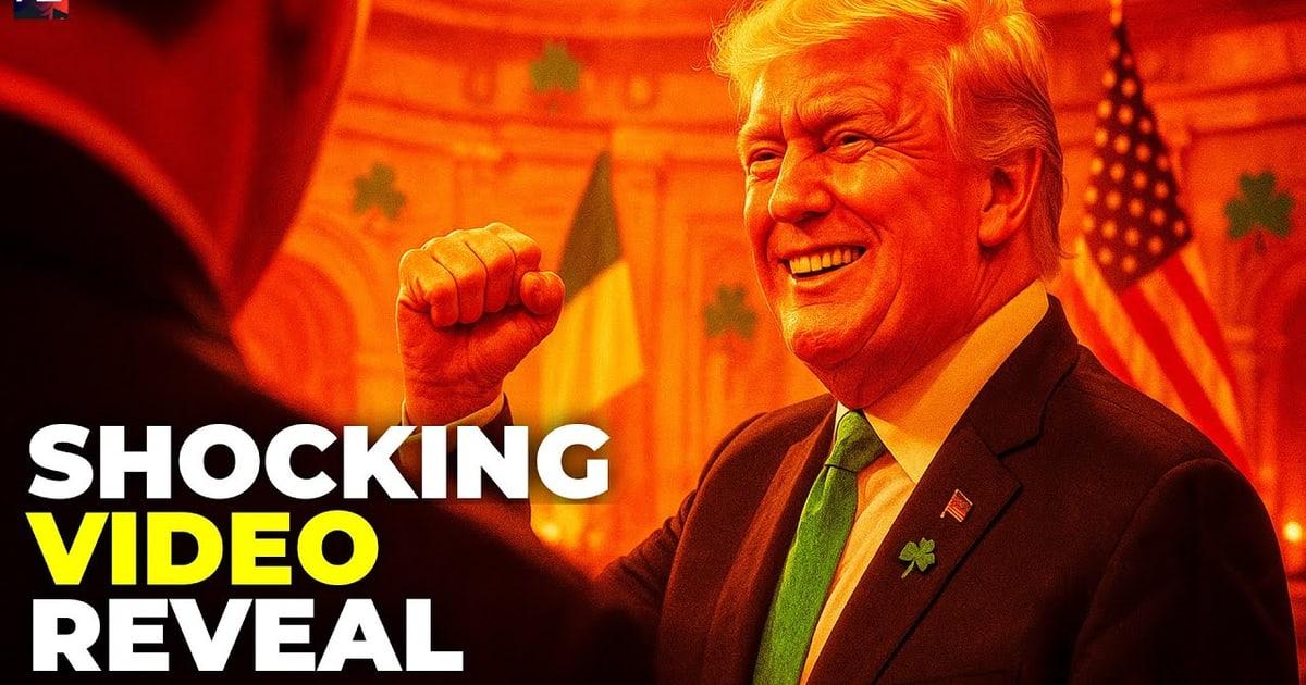 TRUMP DELIVERS Powerful Defense of Irish Heritage as Woke Left ERASES Traditional Culture in Ireland
