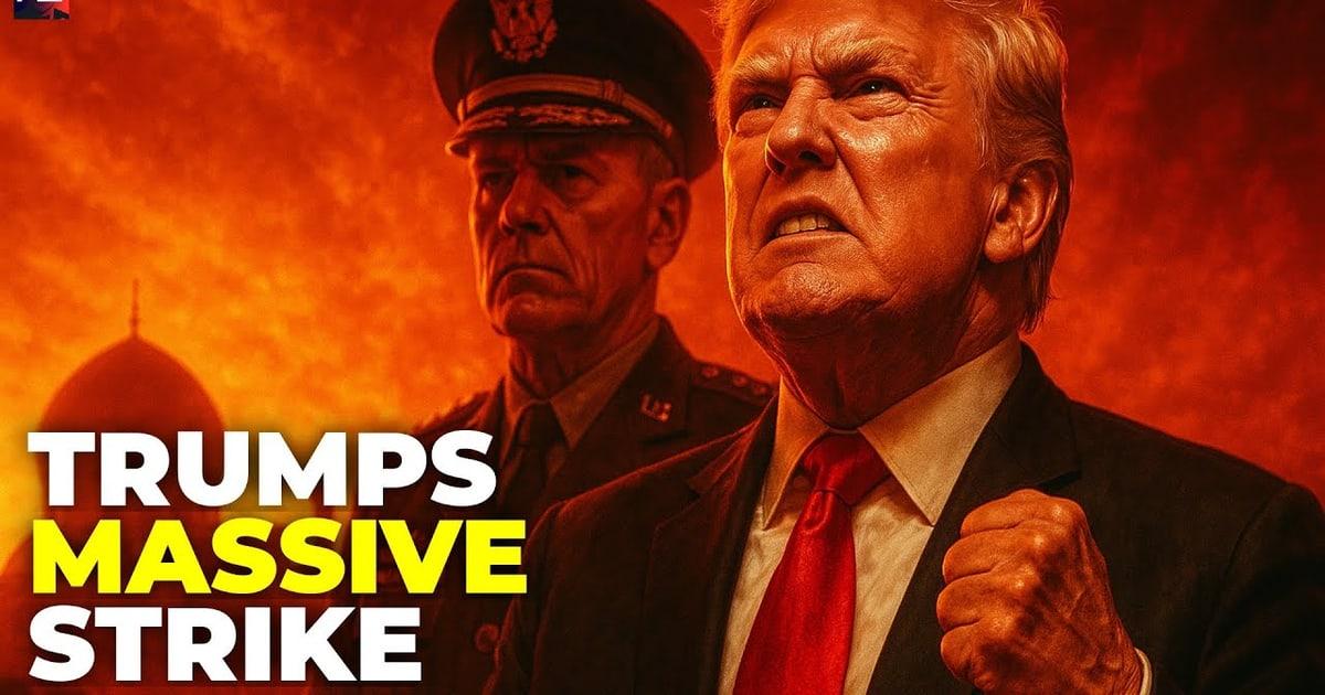 BREAKING: Trump Unleashes DEVASTATING Strike on Iran's Secret Missile City — Tehran's Military in RUINS