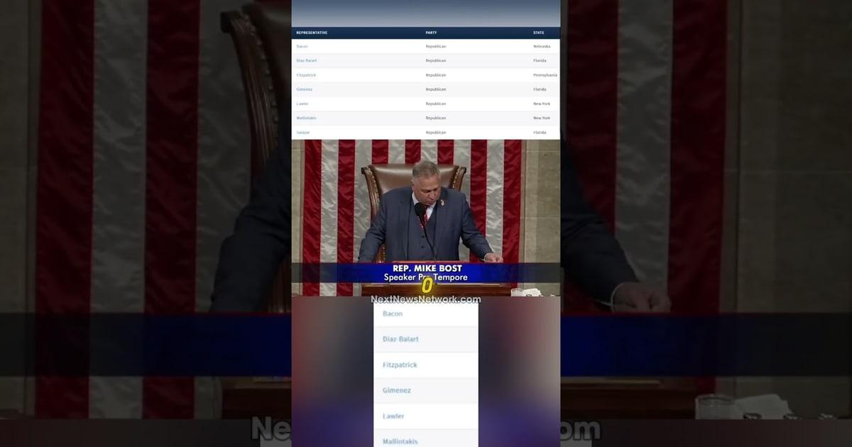 BETRAYAL: Seven House Republicans STAB Trump in the Back, Vote to Block Tariffs on Canada