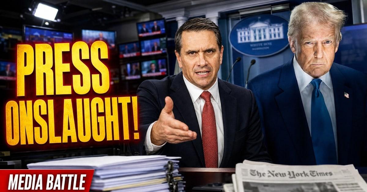 BOMBSHELL: Todd Blanche EXPOSES Fake News in Explosive Briefing Room Confrontation