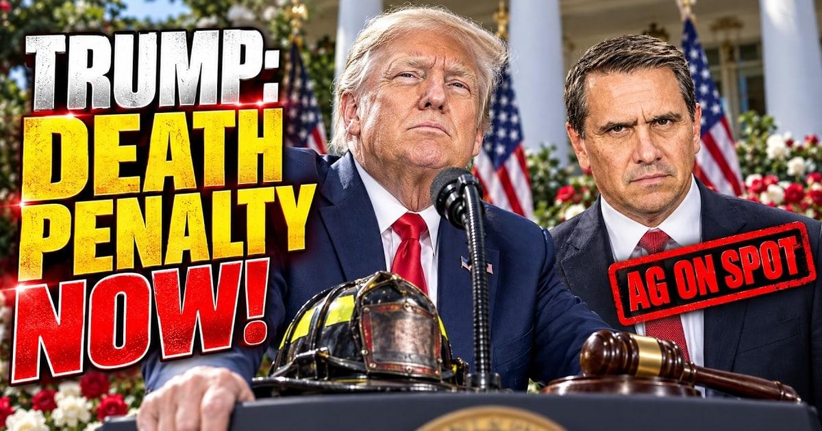 TRUMP ORDERS DEATH PENALTY FOR FIREFIGHTER AMBUSHES: 'You'll See Shootings Stop Very Quickly'