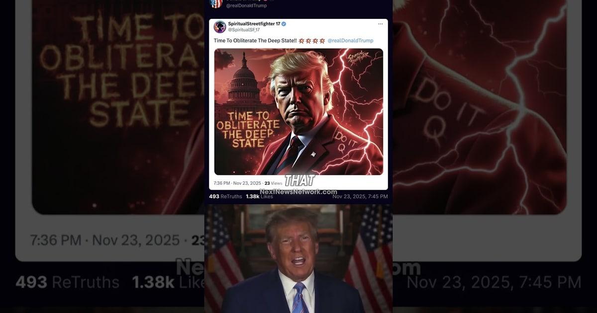TRUMP UNLEASHES: President Declares WAR on Deep State in Explosive New Statement