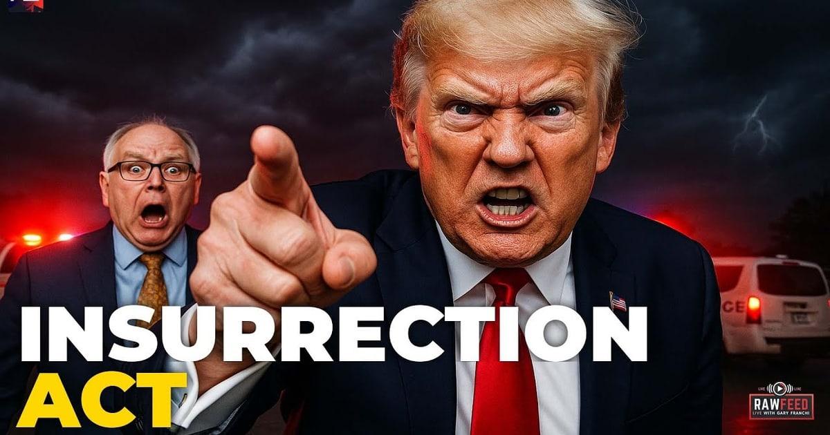 BREAKING: Trump Weighs INSURRECTION ACT as Minnesota Burns and Canada's New PM Pledges Allegiance to Beijing