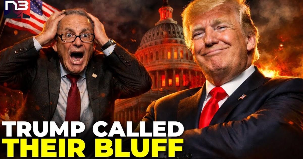 TRUMP CALLS THEIR BLUFF: Democrats FOLD in Shutdown Showdown as Sanctuary City Crackdown Looms