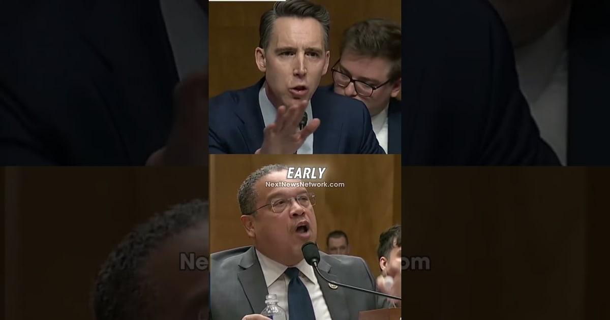 OBLITERATED: Senator Hawley EXPOSES Keith Ellison's Soros Connection in BRUTAL Senate Takedown