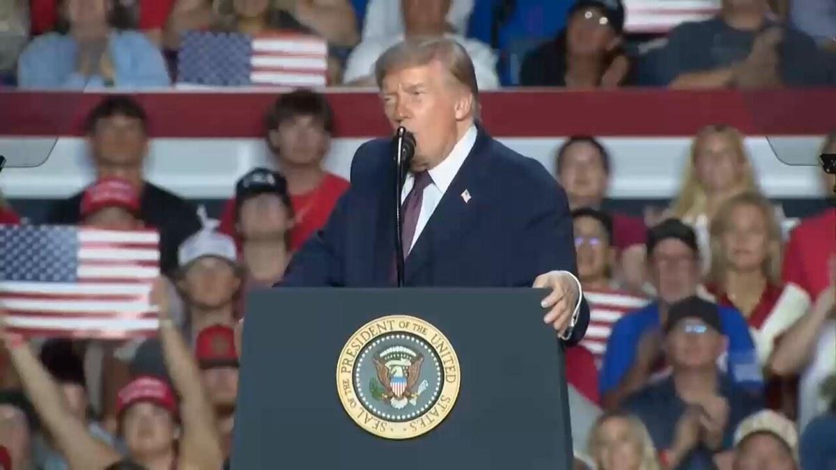President Trump Addresses Fuel and Immigration Policies in Alabama Speech