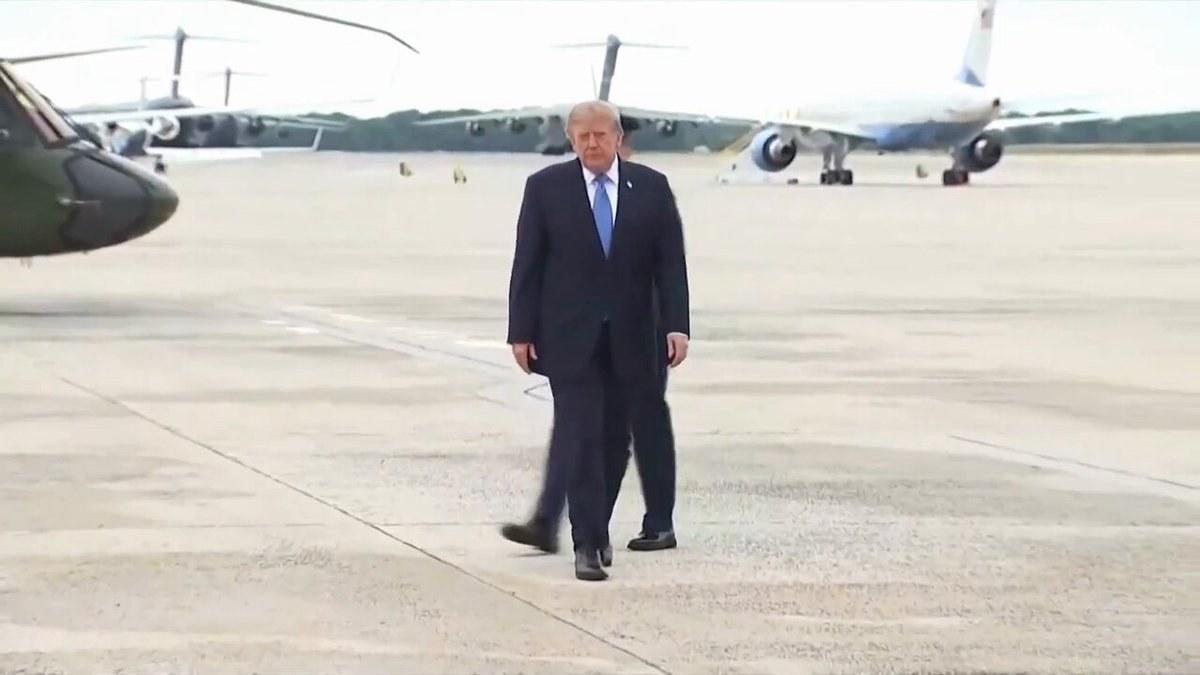 President Trump Rallies Support in Ohio with Visit to Vandalia
