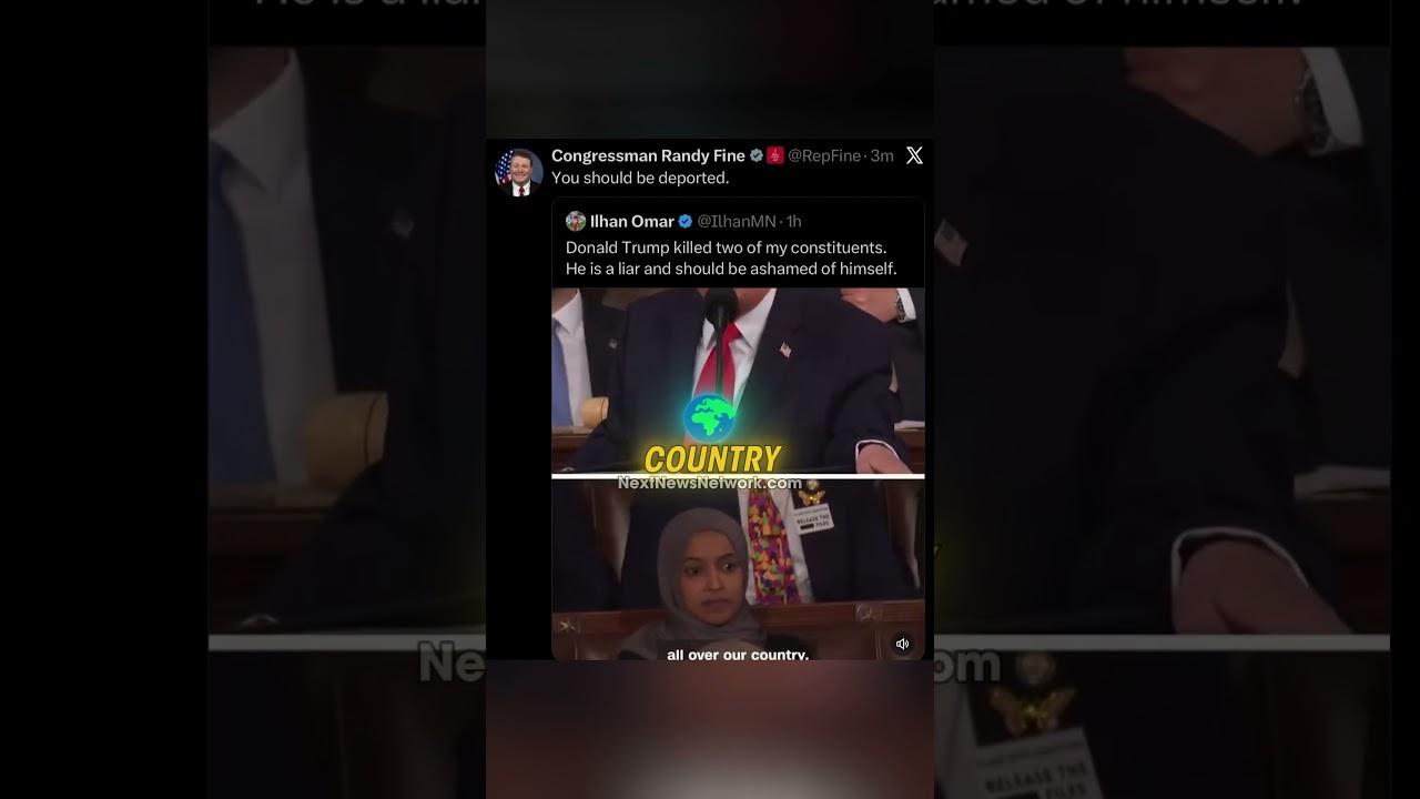 BOMBSHELL: Republicans Demand Ilhan Omar's DEPORTATION After Explosive State of the Union Confrontation