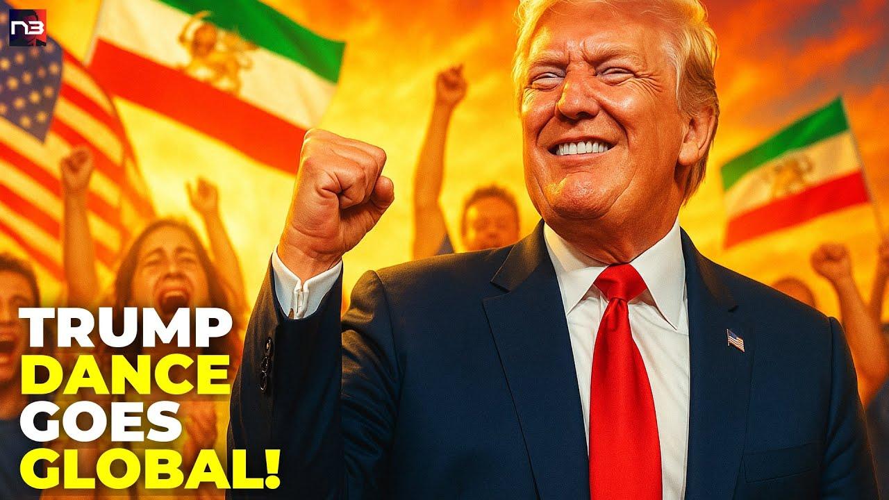 HISTORIC: Iranians Worldwide Chant 'THANK YOU TRUMP' as Ayatollah's Regime COLLAPSES