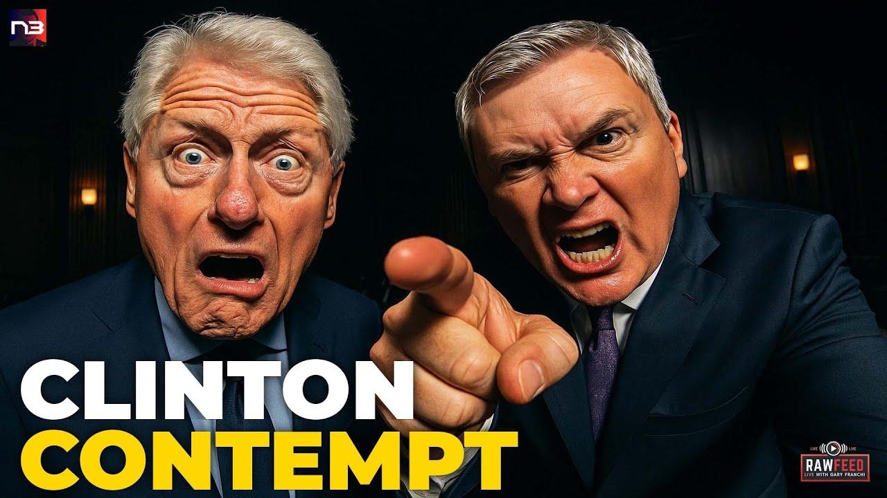 BREAKING: House Moves to Hold CLINTONS in Contempt Over Epstein Testimony — Comer DESTROYS Dem Objections: 'Nobody Is Above the Law'