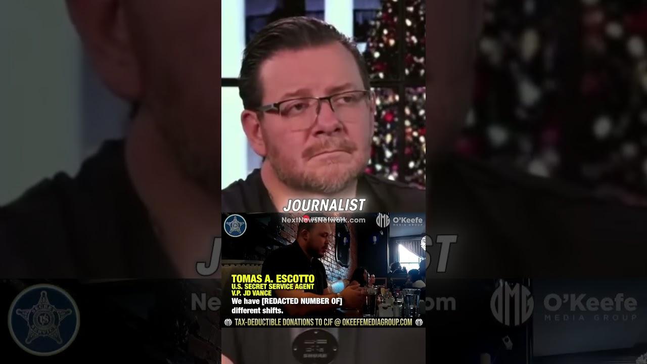 BOMBSHELL: Secret Service Agent Who Nearly KILLED VP Vance Exposed in Undercover Sting