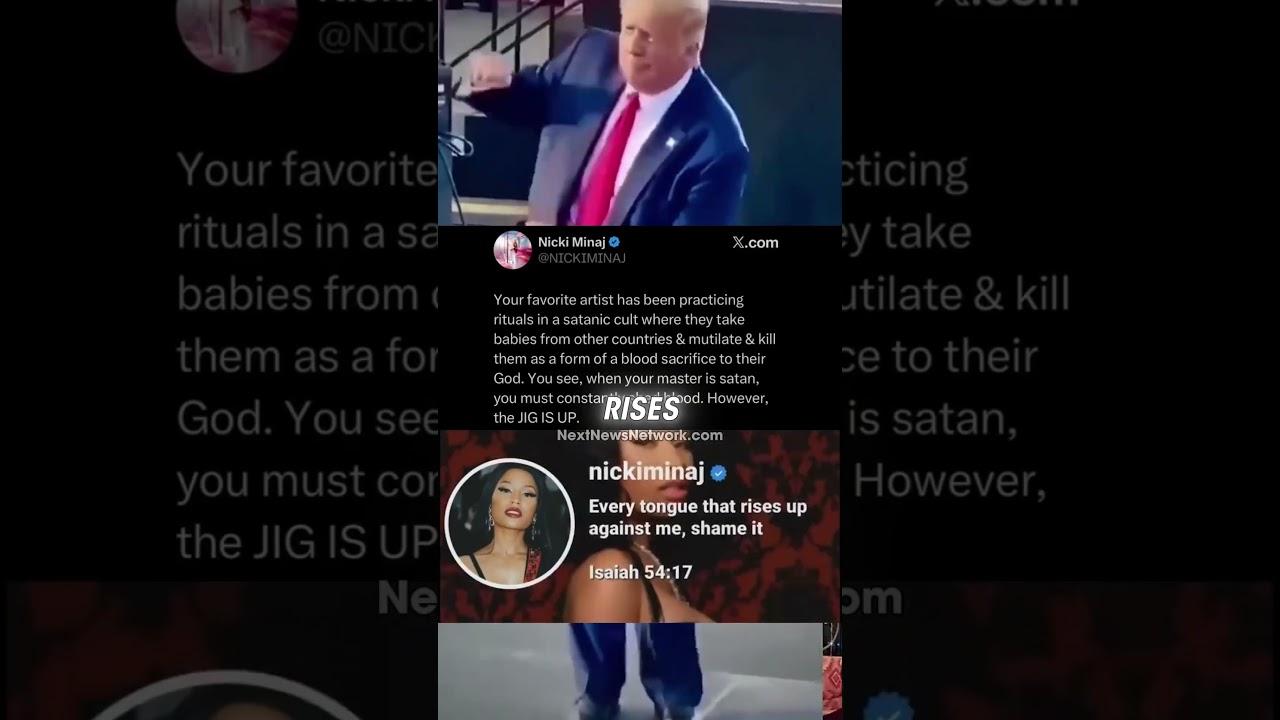 BOMBSHELL: Nicki Minaj Set to DROP Song Exposing Satanists in Epstein Files While Praising Jesus