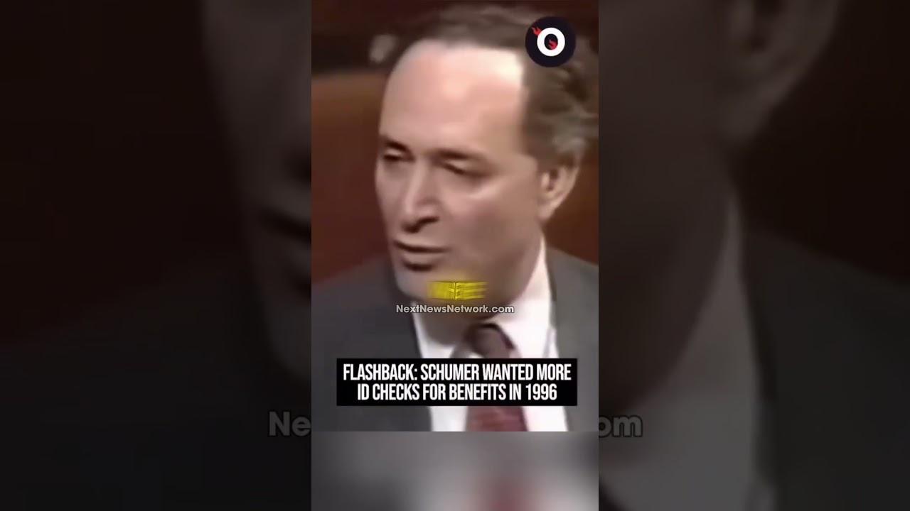 EXPOSED: Unearthed Video Shows Chuck Schumer DEMANDING Voter ID in 1996 — What Changed, Chuck?
