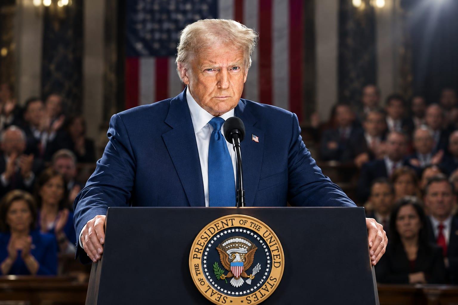 Tensions rise over perceptions of patriotism following Trump's State of the Union address.