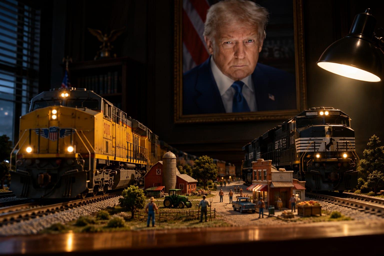 Railroad merger raises concerns for American farmers and small businesses' future.