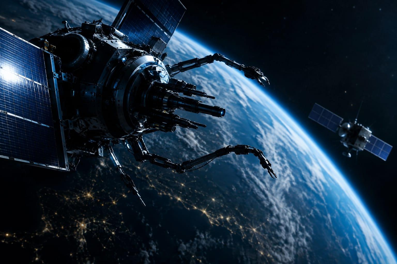 Satellite weapon development raises alarms over space-based threats to U.S. infrastructure.
