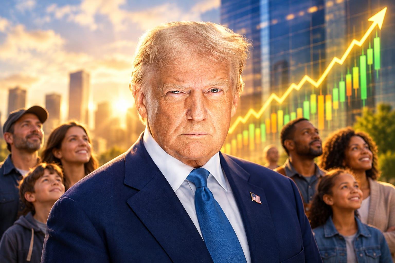 Donald Trump promotes stock market reforms aiming at middle-class financial empowerment.