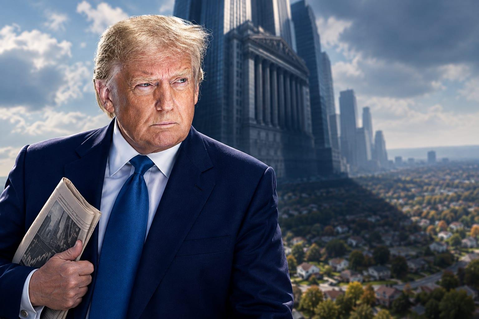 Trump critiques financial barriers limiting middle-class American access to wealth opportunities.