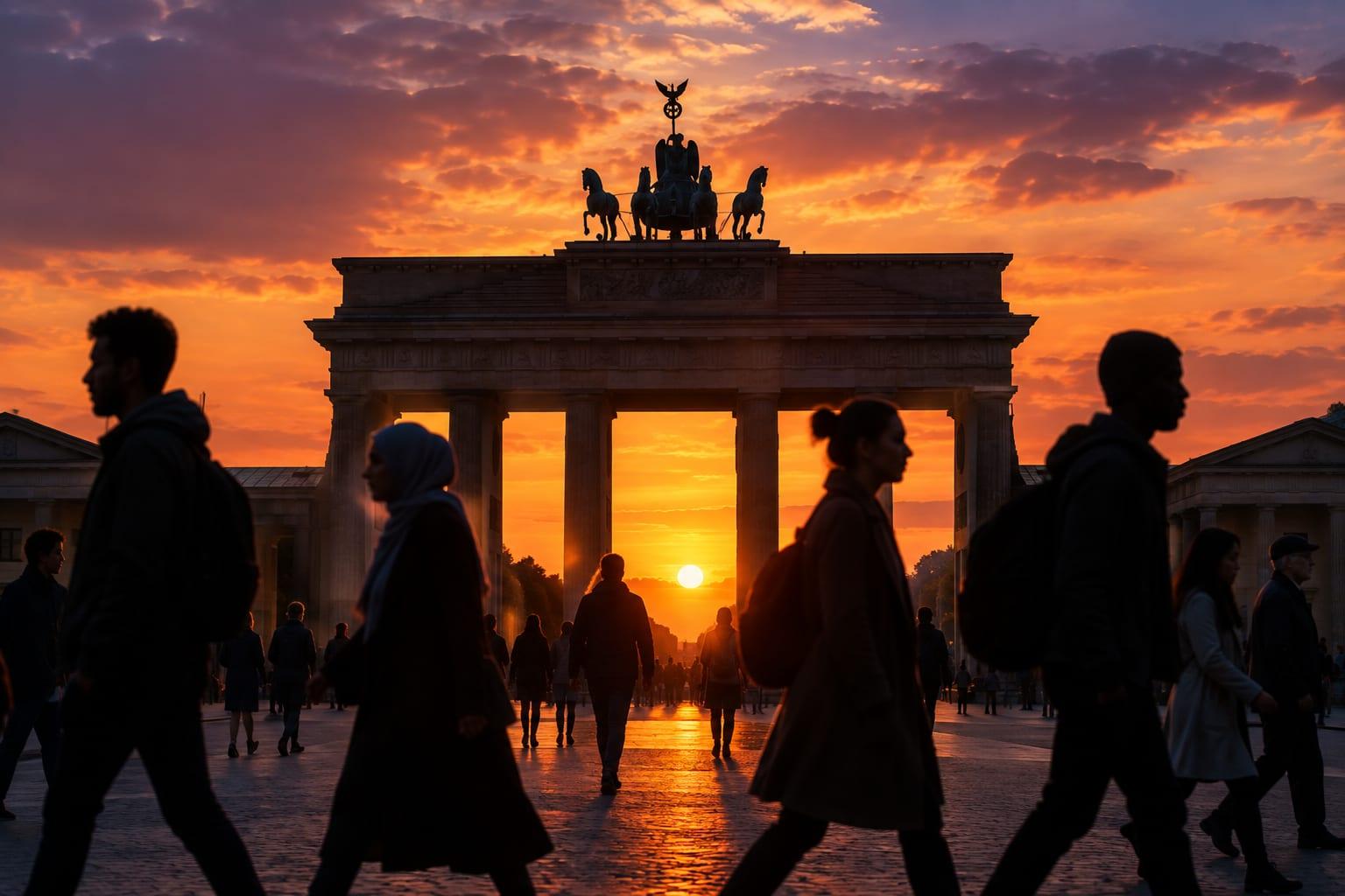 Germany's demographic changes prompt reflection on potential impacts for nations with open borders.