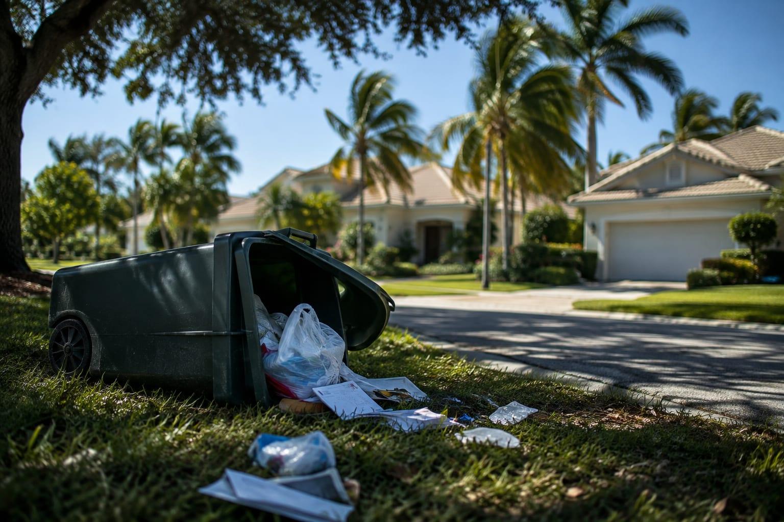 A neighborhood dispute escalates into criminal charges over a bizarre backyard altercation.