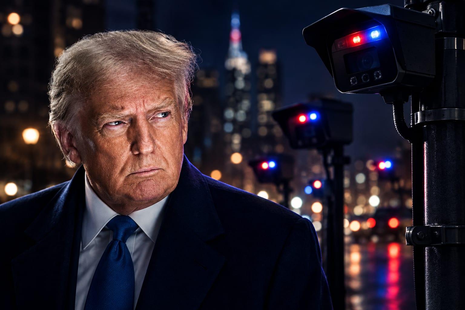 Privacy concerns rise as Trump's connection to surveillance technology is questioned.