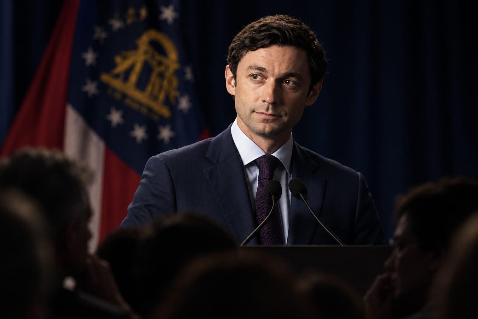 Sen. Jon Ossoff's campaign faces skepticism due to parallels with Andrew Platner.
