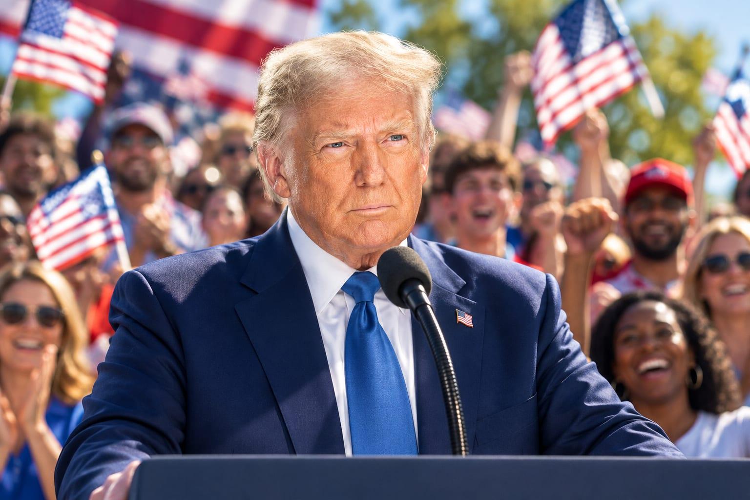 Record low unemployment fuels debates on Trump's economic achievements and media narratives.