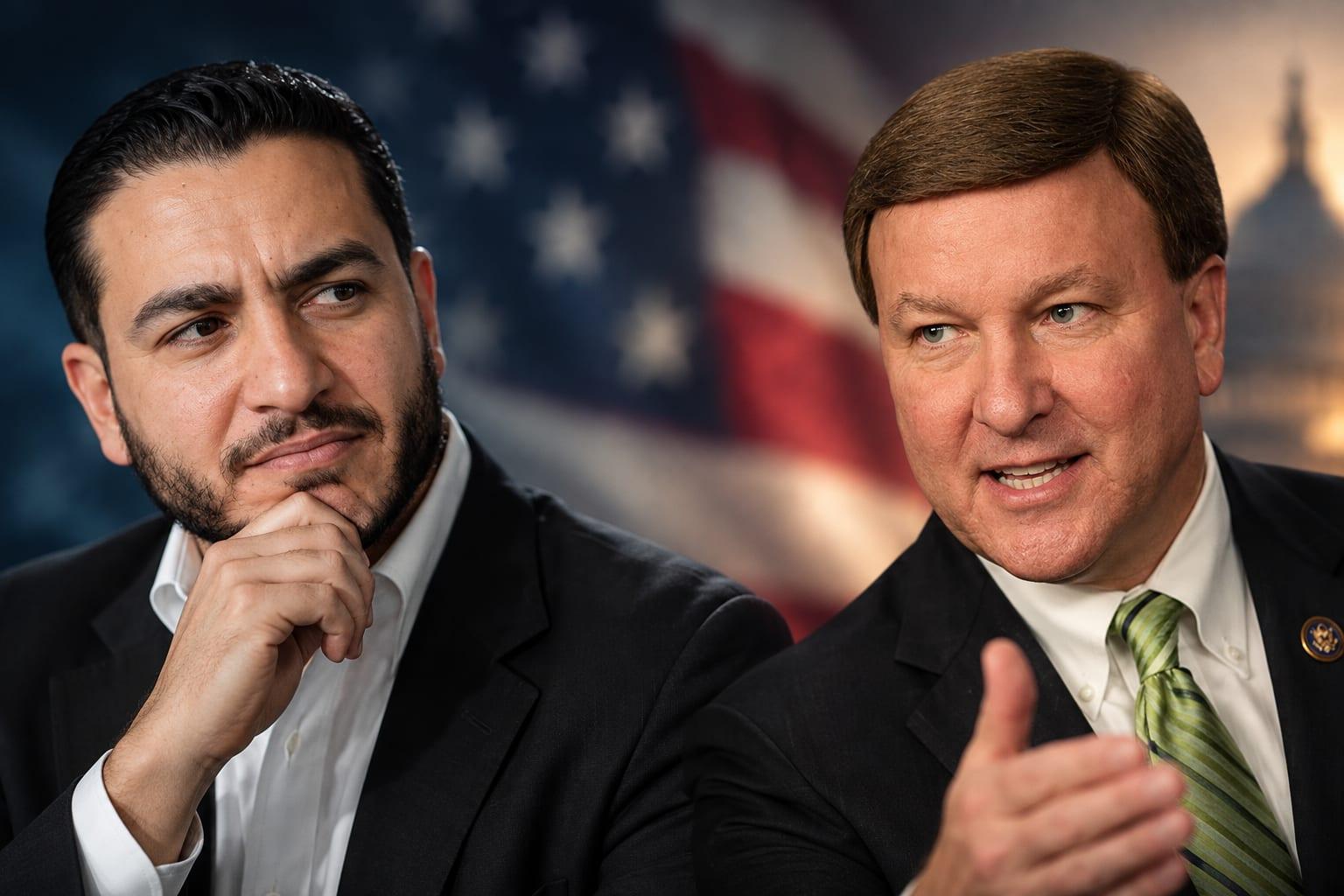 Controversy arises from campaign aide's startling comparison of political ad to Klan activity.