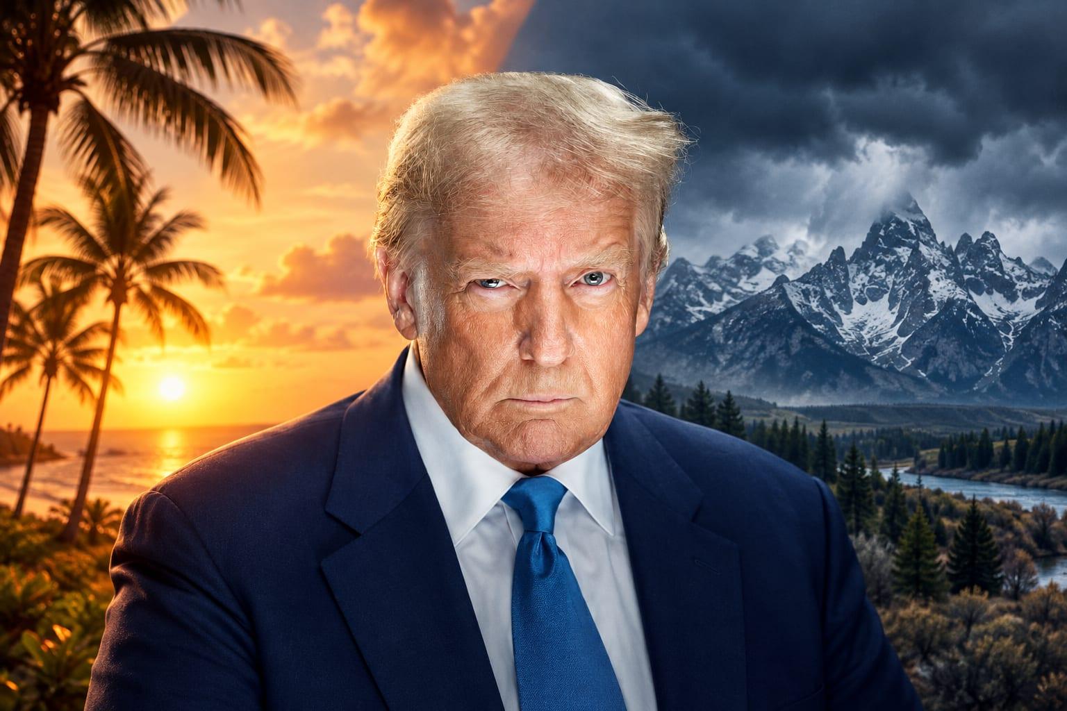 Trump's mixed success in Florida, Alaska, and Wyoming reflects Republican support shifts.