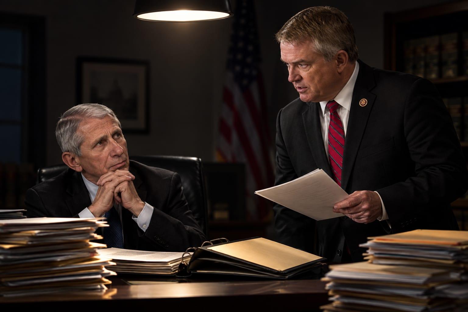 Congress investigates Fauci's undisclosed COVID notes amid mounting political pressure.