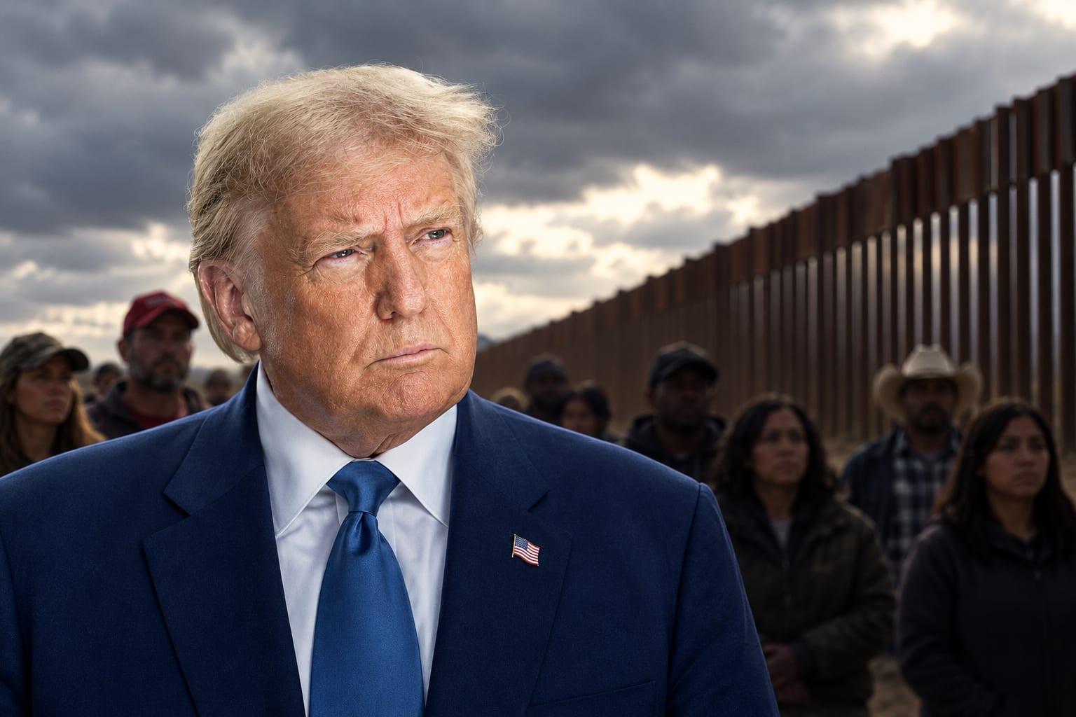Trump faces challenges from within his base over his immigration policy stance.