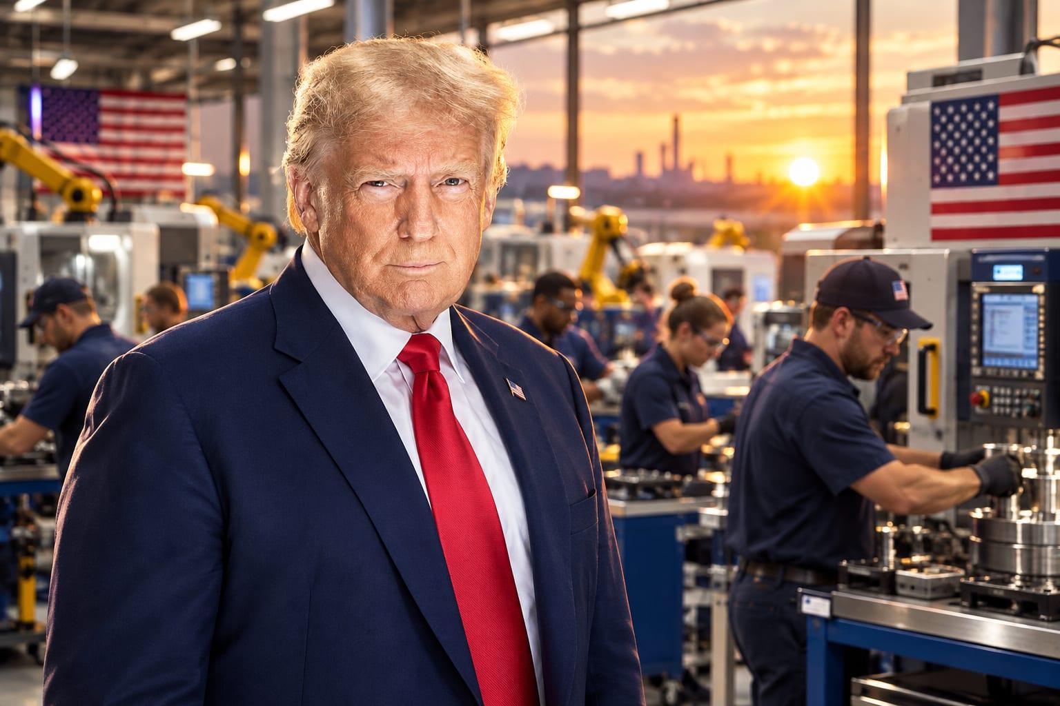Ohio sees economic growth attributed to Trump's America First policy initiatives.