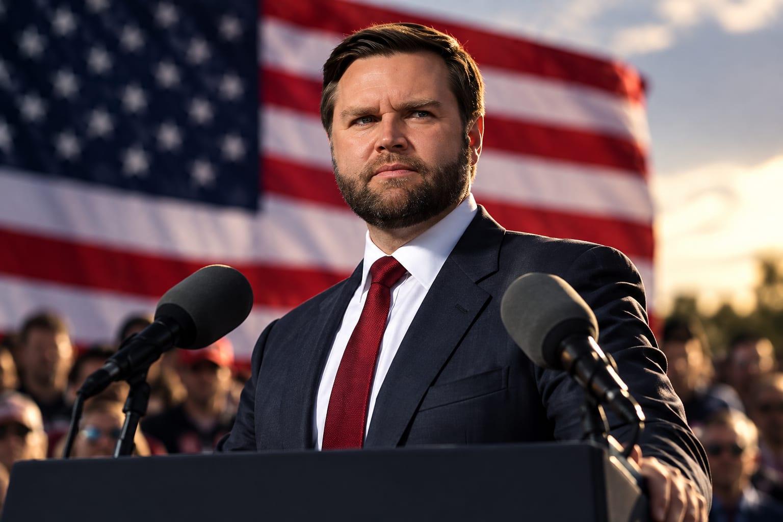 VP JD Vance addresses immigration and political divisions in a powerful speech.