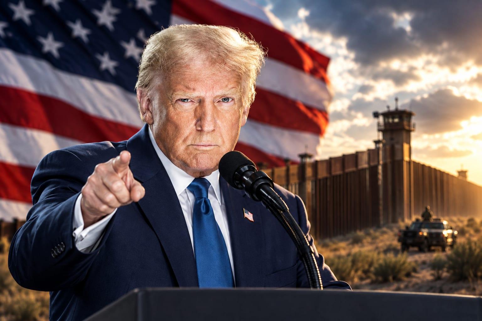 President Trump's border security bill underscores his America First policy aims.