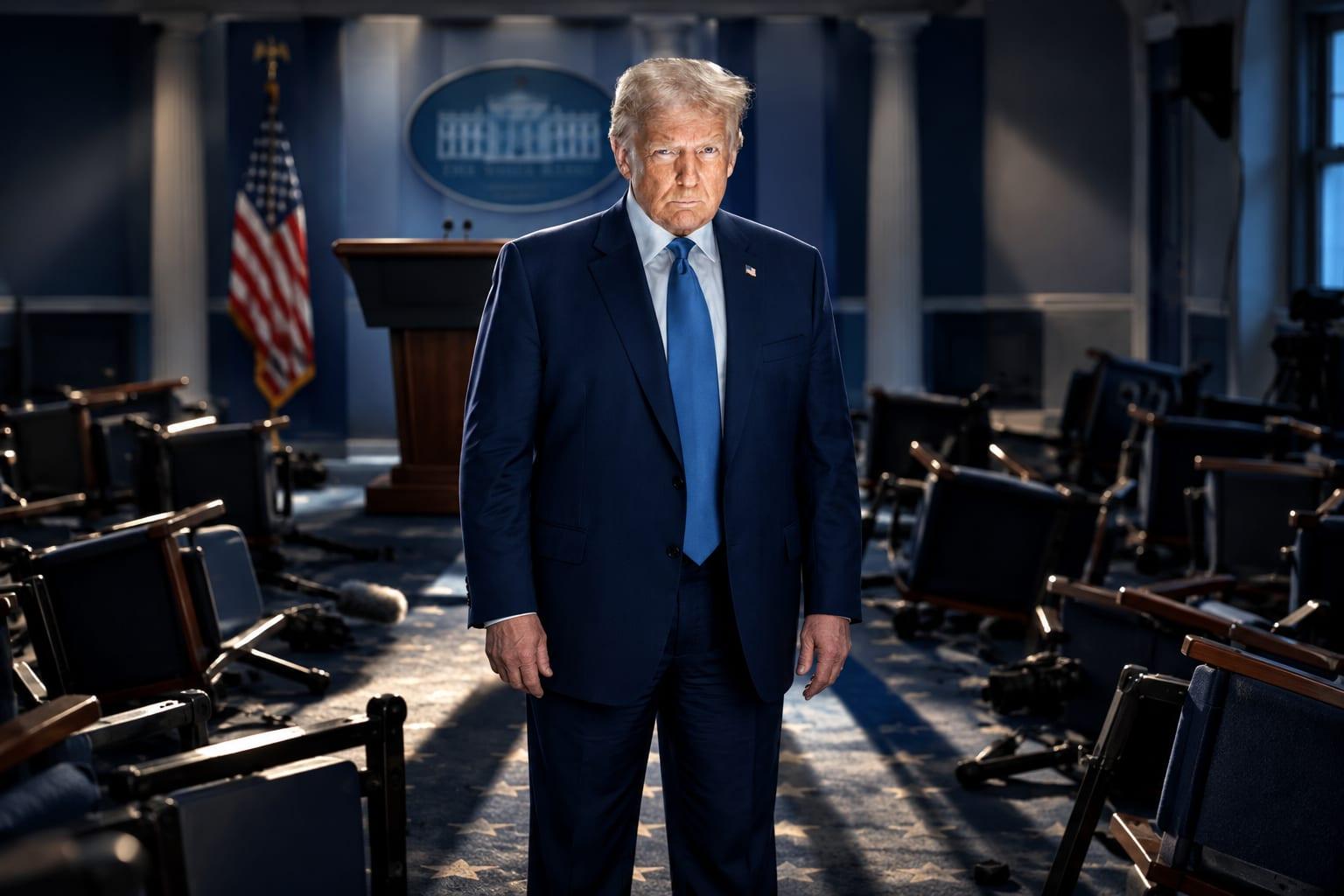 TRUMP SHATTERS MEDIA MONOPOLY: White House Rewrites Press Access Rules!