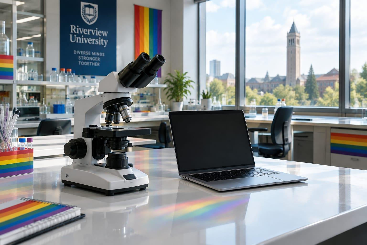 A university lab accused of racial discrimination amid controversial grant funding.