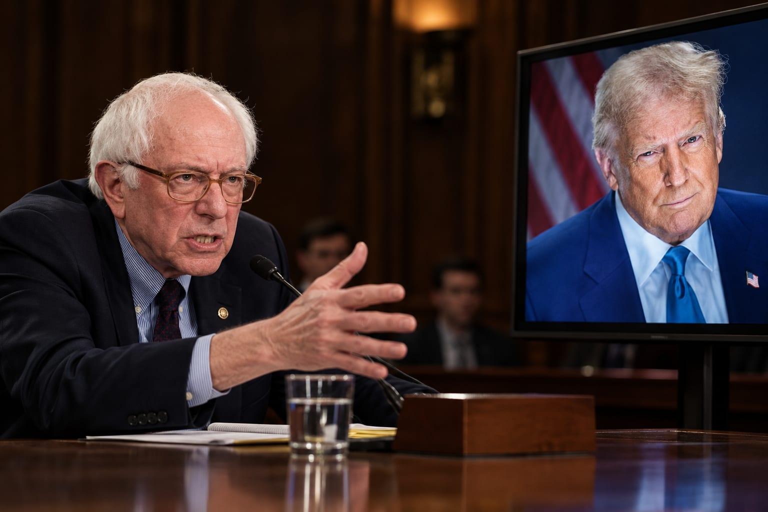 HEATED CLASH: Trump's FDA Pick REFUSES Bernie Sanders' Healthcare Demands