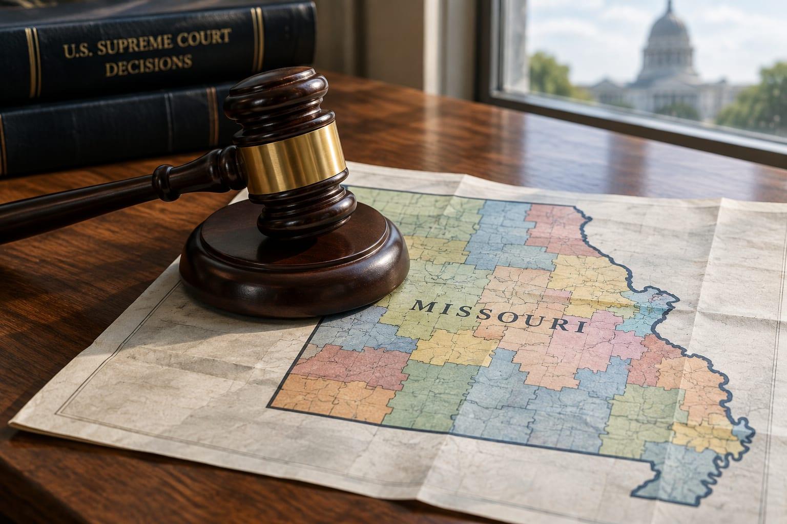 Supreme Court's rejection of Missouri's Trump-backed congressional map for 2026 elections.