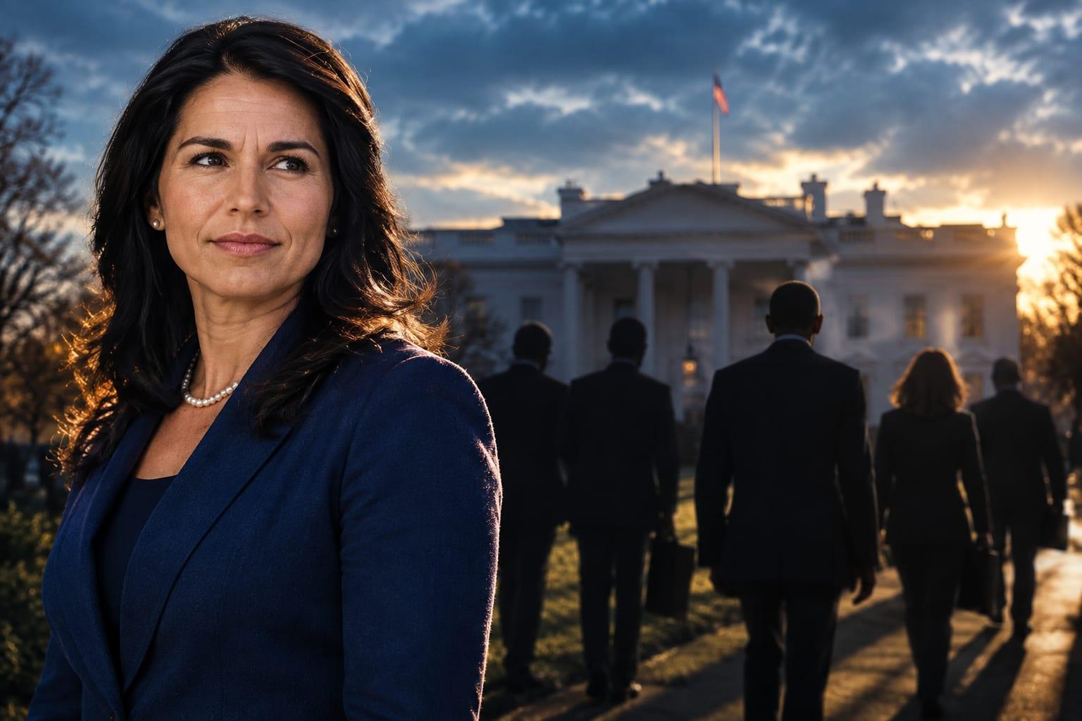 White House visit by Tulsi Gabbard triggers scrutiny of Obama's DOJ actions.