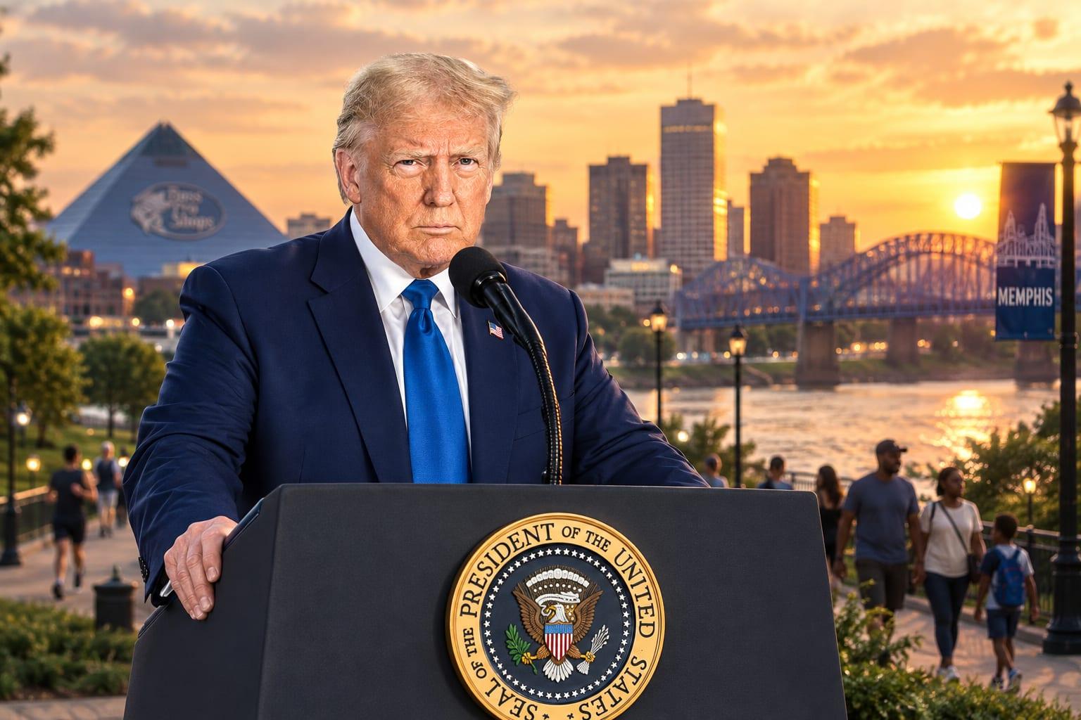 President Trump's initiative impacts Memphis crime rates, highlighting changes in urban safety.