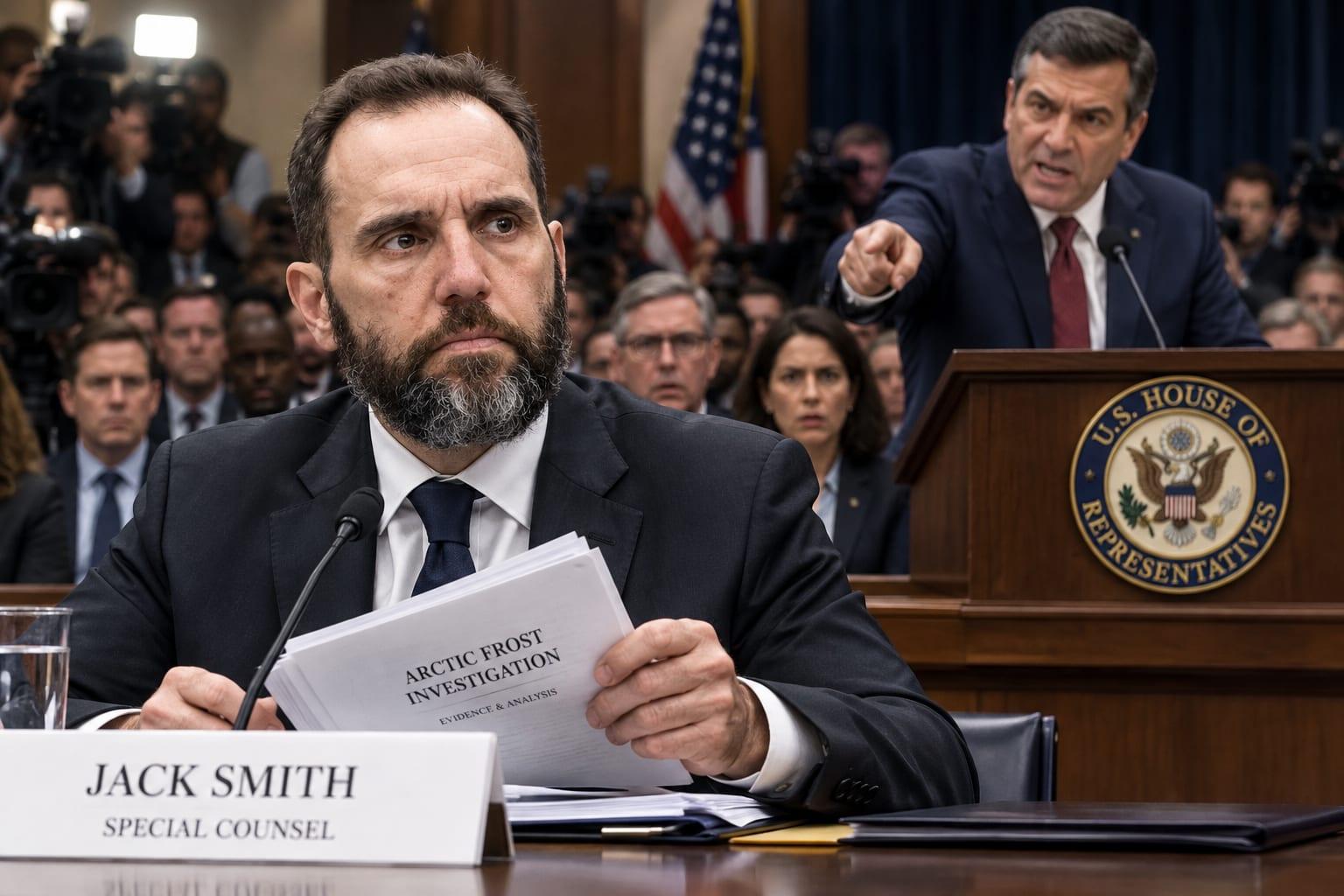 Congressional scrutiny intensifies around Jack Smith's role in anti-Trump operations.