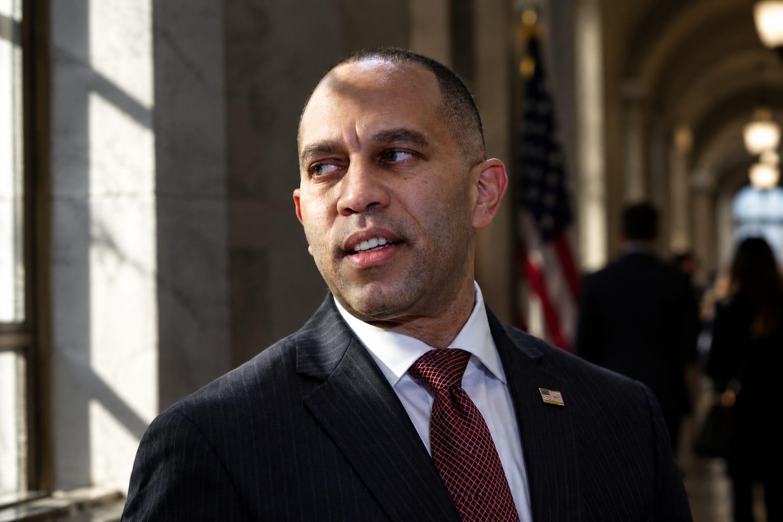 Hakeem Jeffries critiques the MAGA movement during upcoming midterm election discussions.