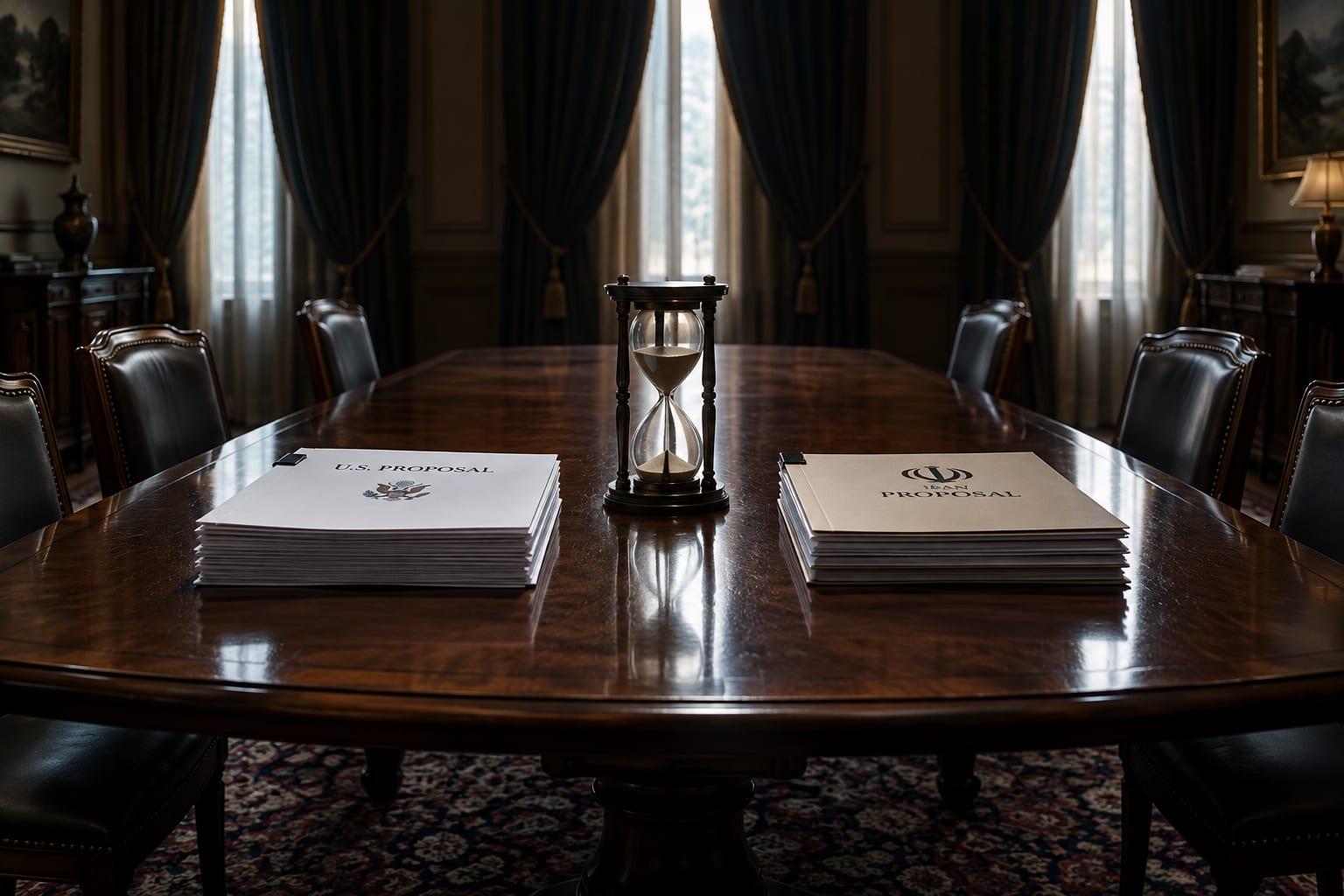 Iran examines U.S. diplomatic response amid uncertain negotiation channels.