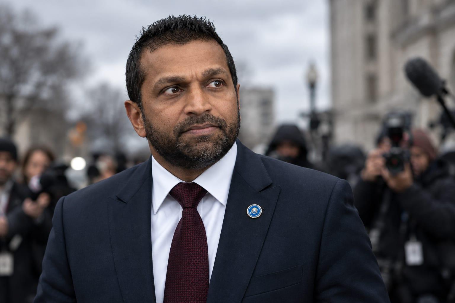 FBI Director Kash Patel's engagement to Alexis Wilkins sparks criticism over timing.