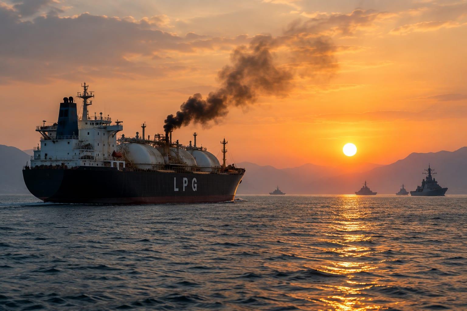 Tensions rise in the Strait of Hormuz following a tanker strike incident.